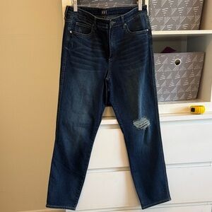 Kut from the Kloth Women's Boot Cut Jeans in Deep Indigo